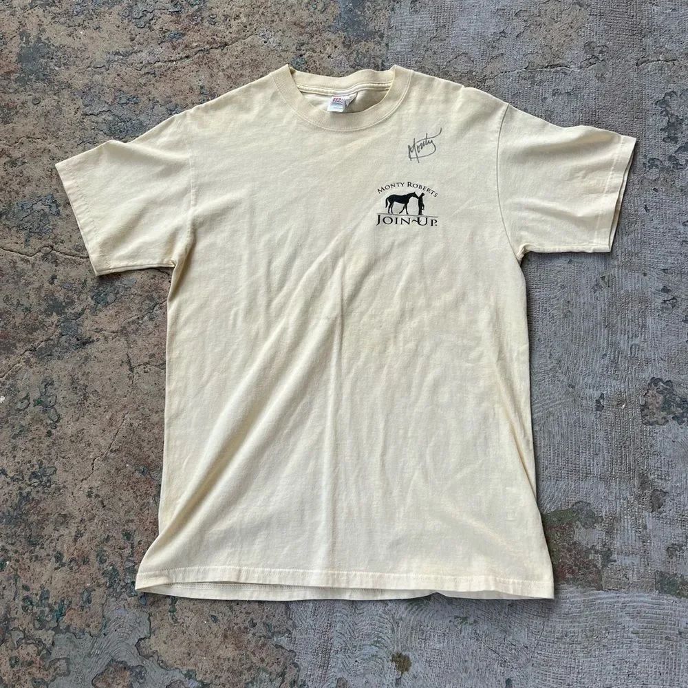 Monty Roberts Autograph Shirt